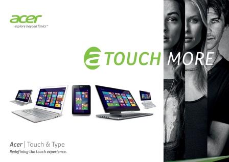 Acer Touch & Type Portfolio
