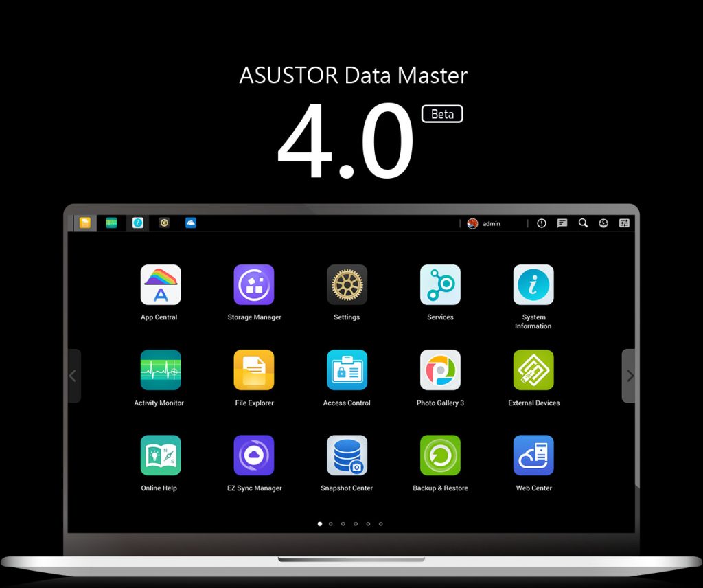 Asustor ADM 4.0 Beta