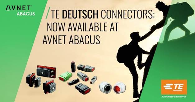 Avnet Abacus il franchising di distribuzione per i connettori DEUTSCH di TE Connectivity