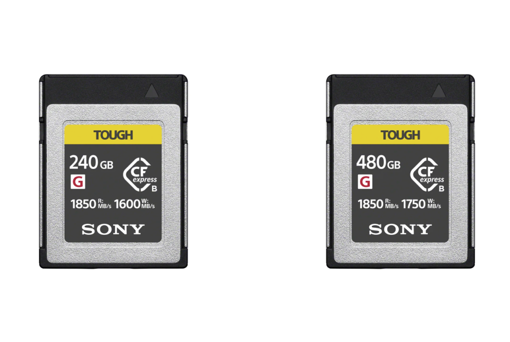 Sony-CFexpress-schede di memoria