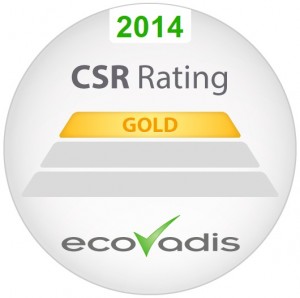 Gold Rating_EcoVadis Supplier Survey