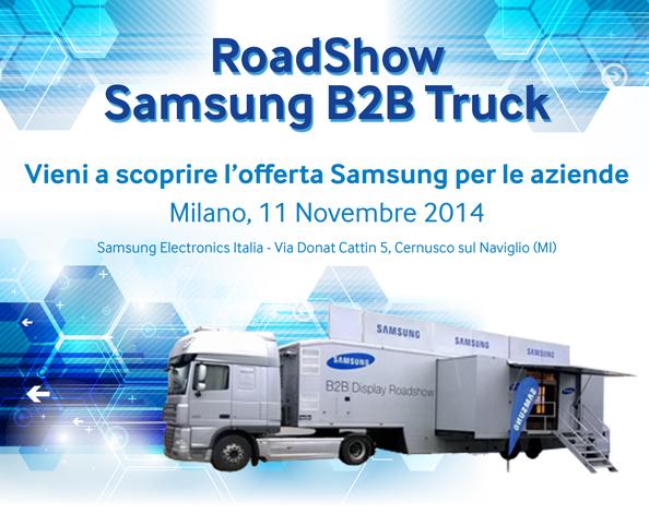 Samsung Roadshow_locandina
