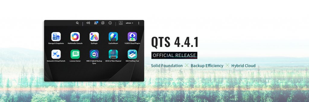 QNAP QTS 4.4.1