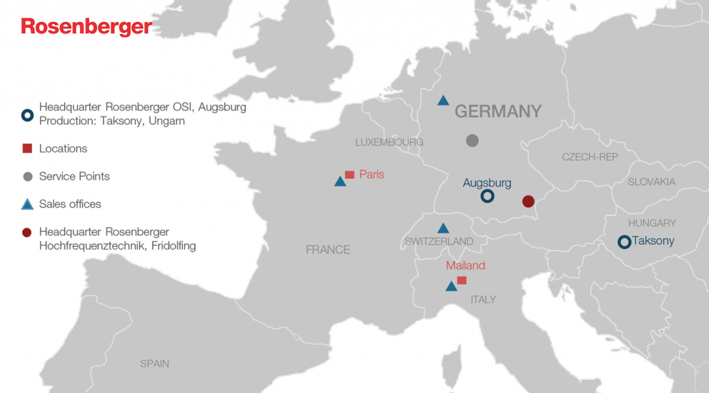 Rosenberger OSI_Locations Europe