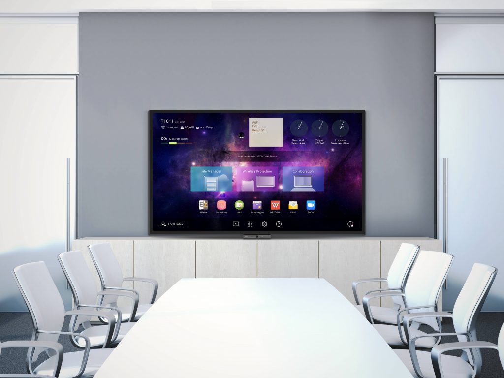BenQ_CP_luncher in meeting room