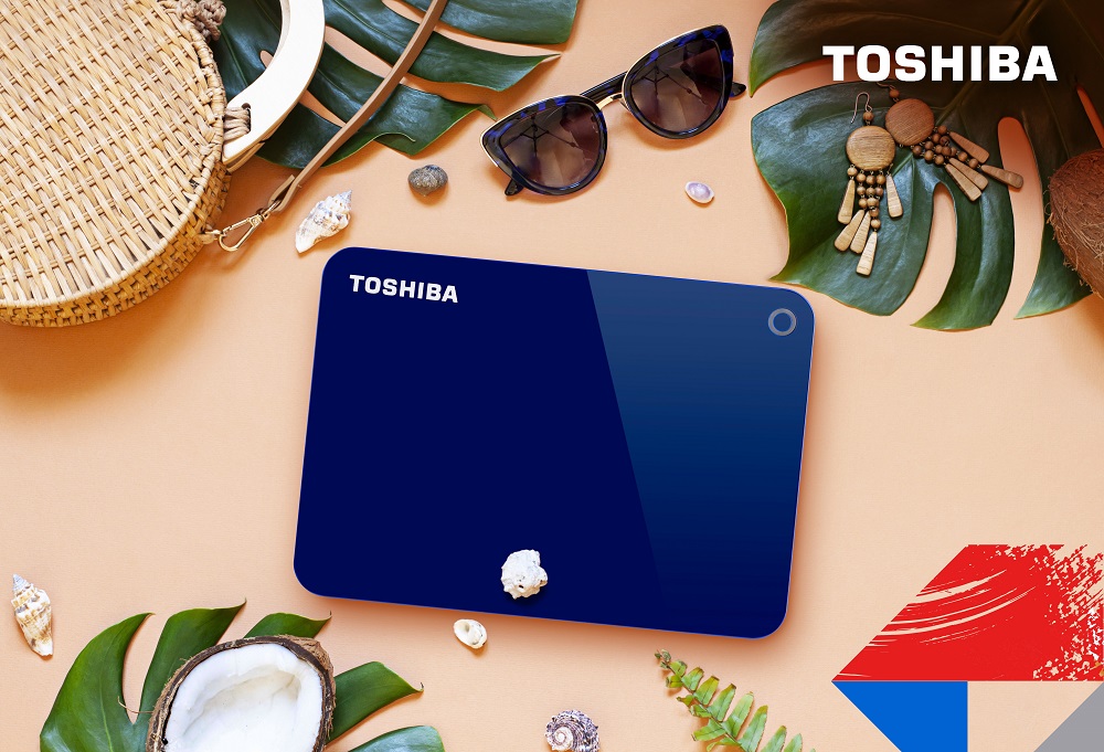 Toshiba - Canvio Advance Blue