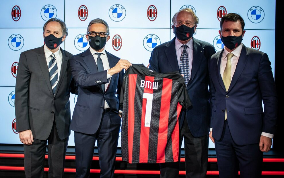 BMW e Milan: nuovo sponsor che mette l’accento sul binomio motori-calcio