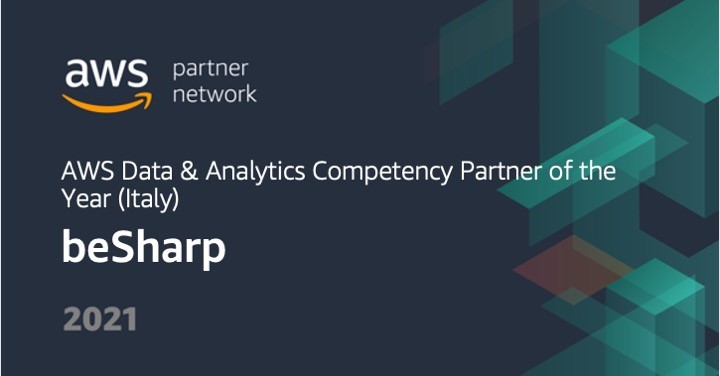 BeSharp AWS Data & Analytics Competency Partner of the Year