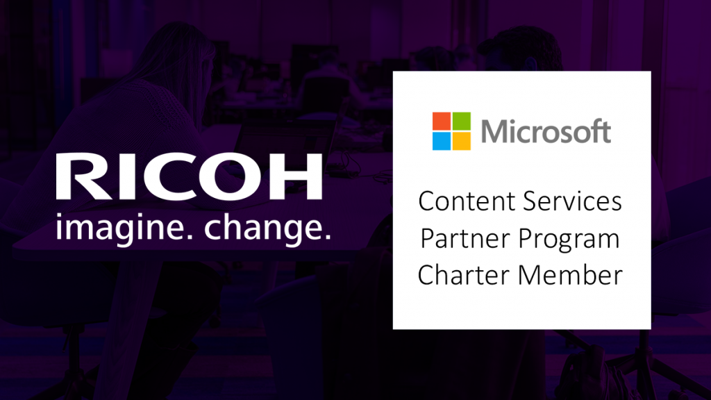 Ricoh Microsoft Content Services Partner Program