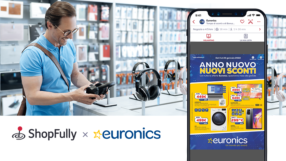 Euronics punta sull’intelligenza artificiale di ShopFully