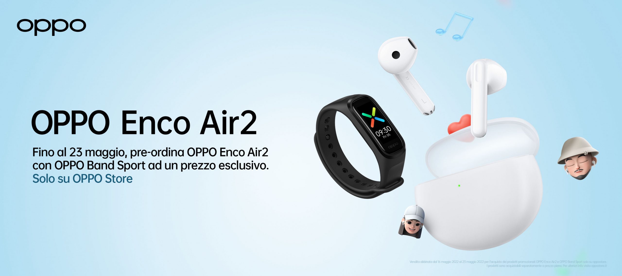 Auricolari wireless: OPPO annuncia gli Enco Air2 - Top Trade