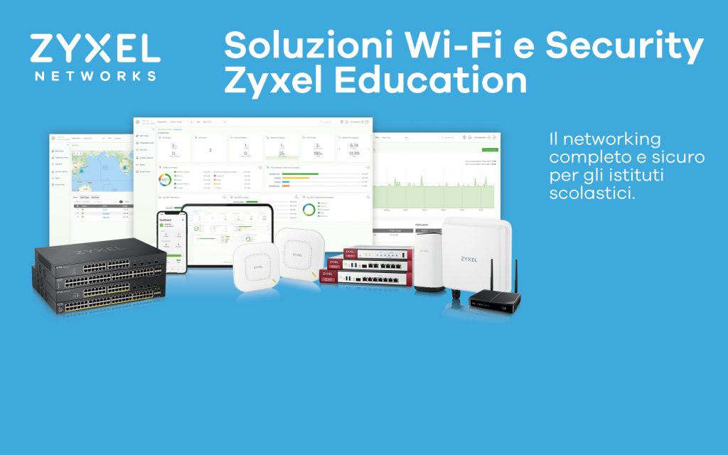 Zyxel a Didacta per aiutare gli istituti scolastici Zyxel a Fiera Didacta Italia