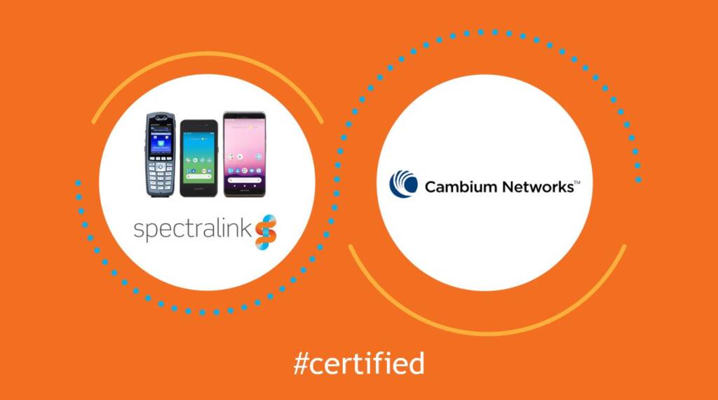 Spectralink e Cambium Networks: