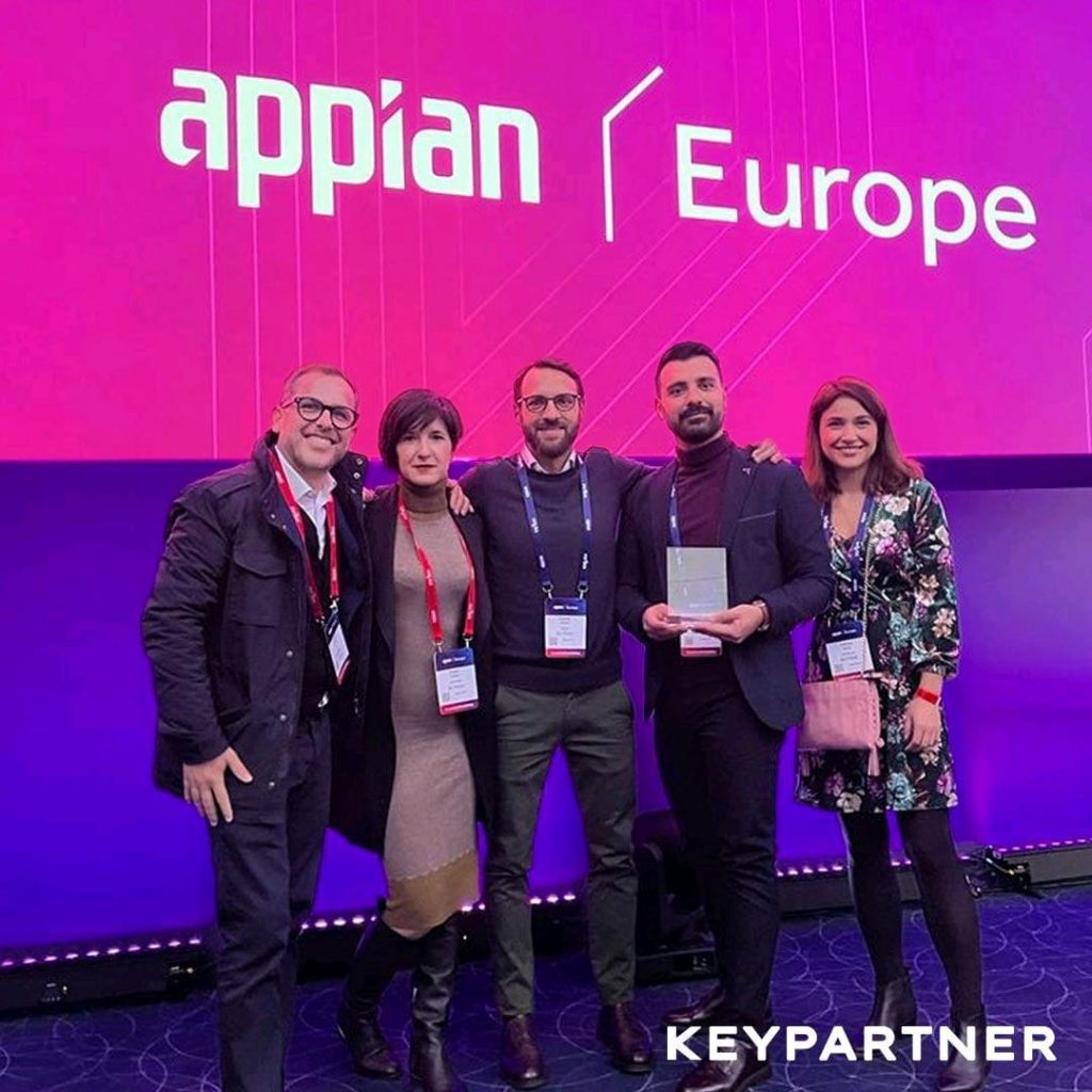 KEY PARTNER vince il Growth Award di vince di Appian