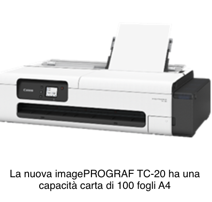 Canon presenta imagePROGRAF TC-20