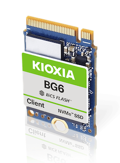 SSD: KIOXIA annuncia la serie BG6