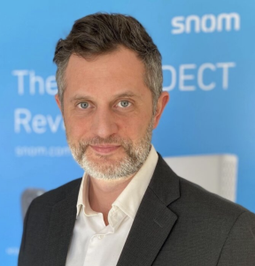 Massimo Lucini, Channel Director Italy di Snom Technology