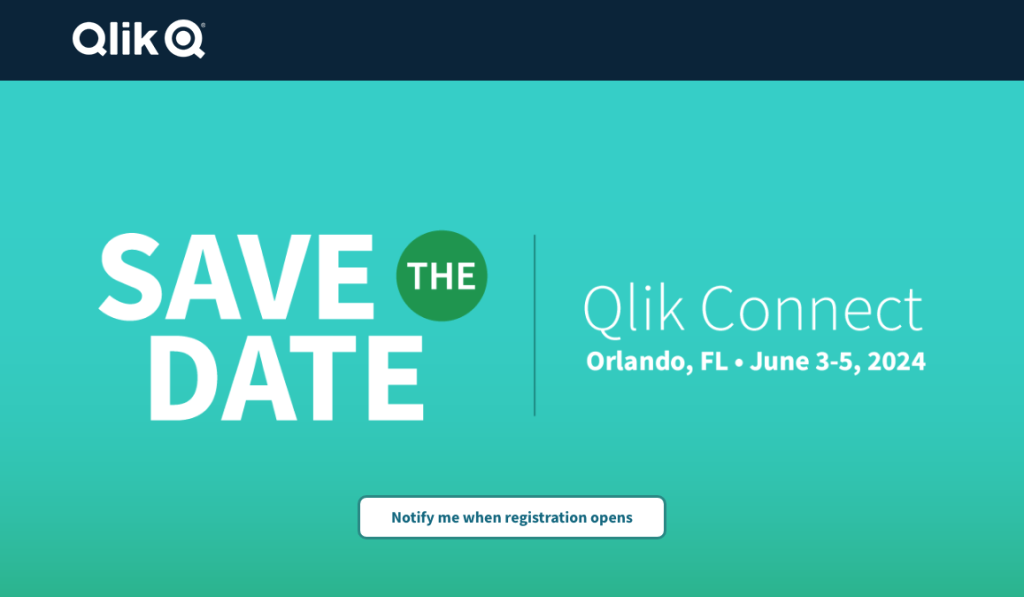 Qlik Connect: appuntamento a giugno