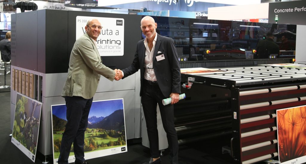 P5 350: Printing Solutions raddoppia con Durst