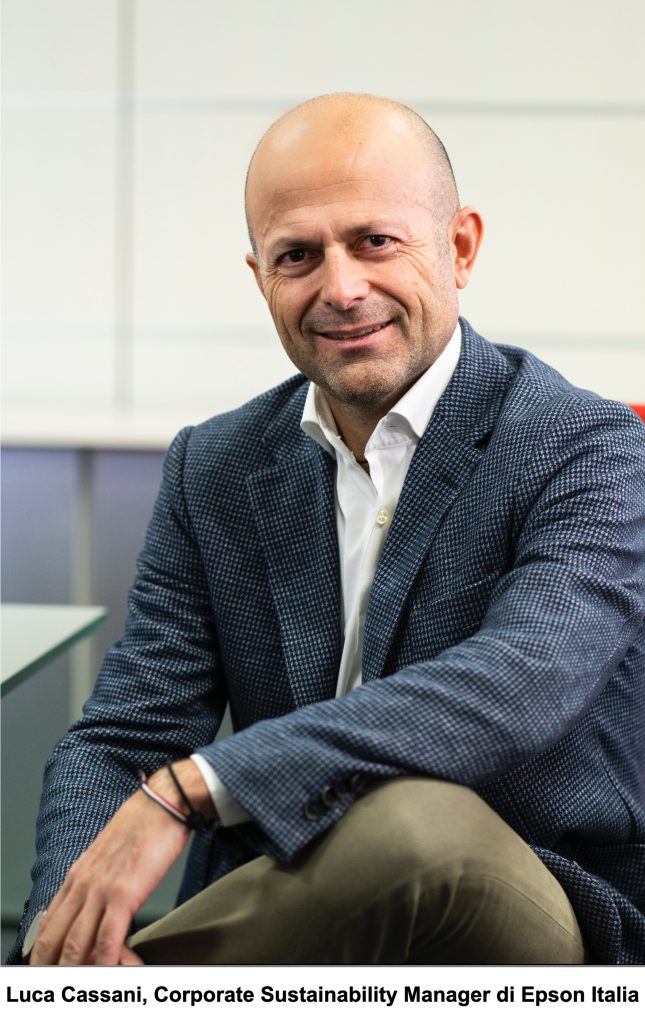 AIESEC-Luca Cassani, Corporate Sustainability Manager di Epson Italia