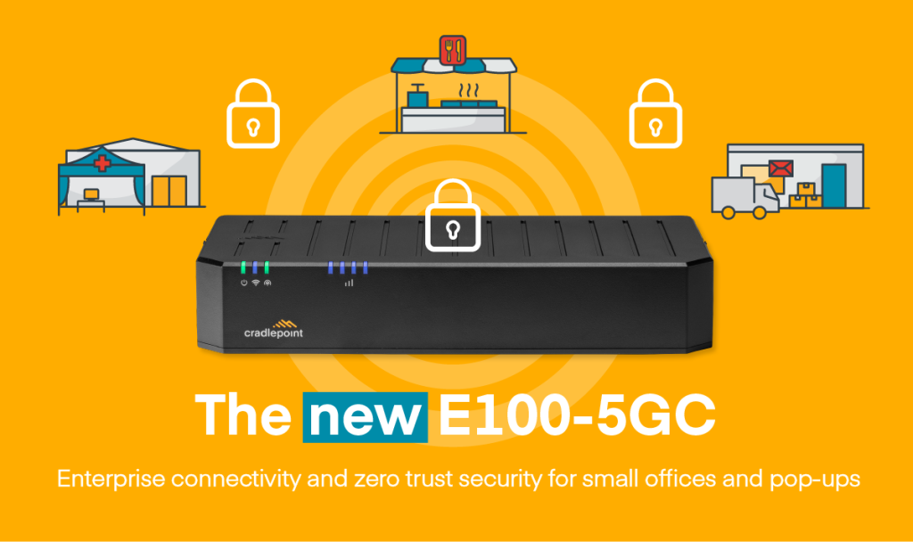 E100-5GC-2- Cradlepoint-router