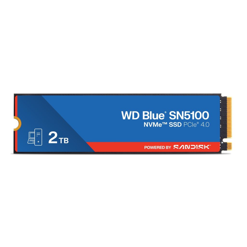 SSD: arriva il nuovo WD Blue SN5100 NVMe da Sandisk WD Blue SN5100 NVMe SSD-Sandisk