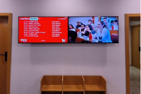 IESE digitalizza le sue strutture in Spagna con Sony IESE