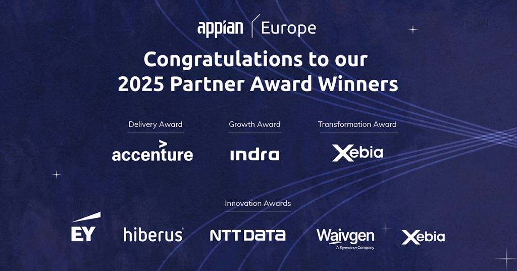 Partner Awards 2025: Appian annuncia i vincitori Partner-Awards-2025