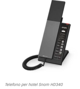 Telefono per hotel Snom HD340