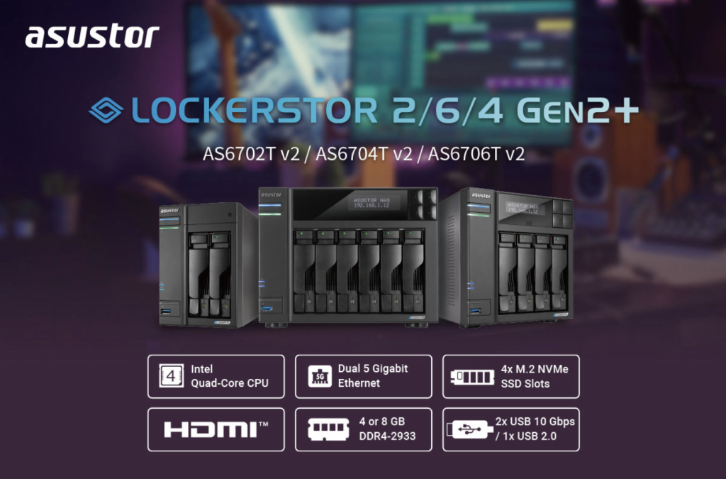 Lockerstor Gen2+: le novità di ASUSTOR Lockerstor Gen2+-ASUSTOR-NAS