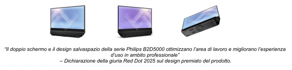 Philips-monitor standalone bifacciale