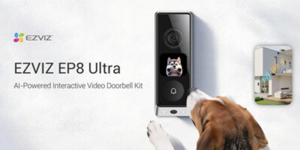 EZVIZ EP8 Ultra: il nuovo videocitofono intelligente con doppia camera EZVIZ EP8 Ultra