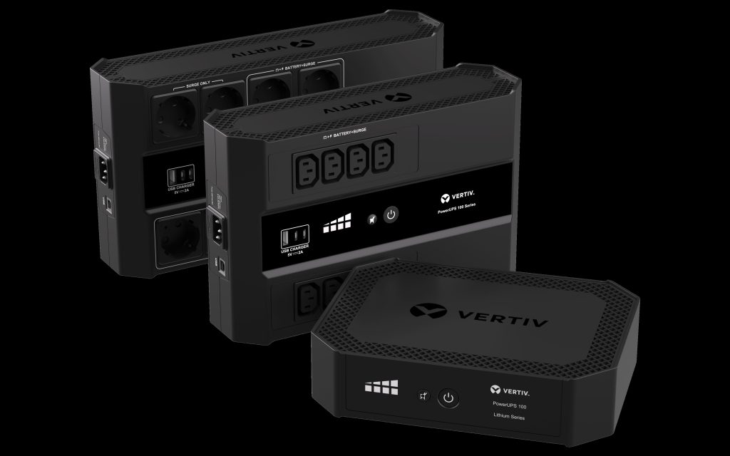 Vertiv PowerUPS 100 Standby amplia la gamma UPS per desktop e piccoli uffici Vertiv PowerUPS 100 Standby