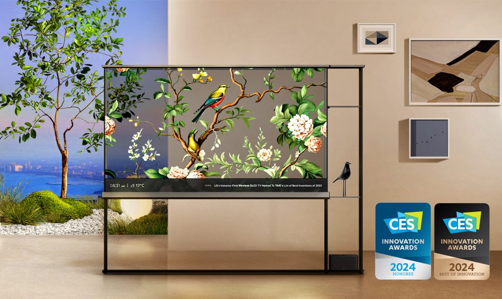 LG SIGNATURE OLED T arriva in Italia! LG SIGNATURE OLED T