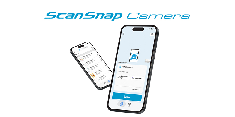 ScanSnap Camera, la nuova funzione gratuita di ScanSnap ScanSnap Camera,