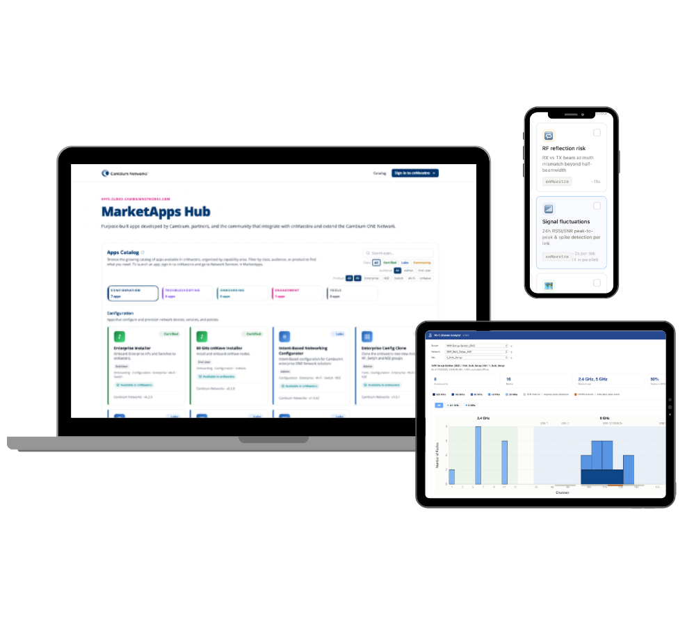 Cambium Networks lancia MarketApps Hub, il marketplace di app dell’era dell’intelligenza artificiale cambium