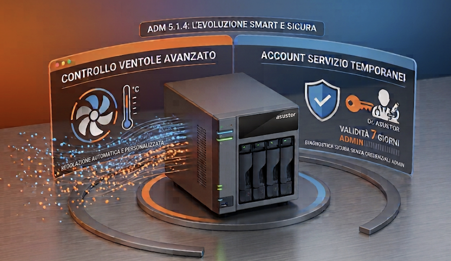 ADM 5.1.4: disponibile il nuovo sistema operativo per i NAS ASUSTOR ADM 5.1.4-ASUSTOR