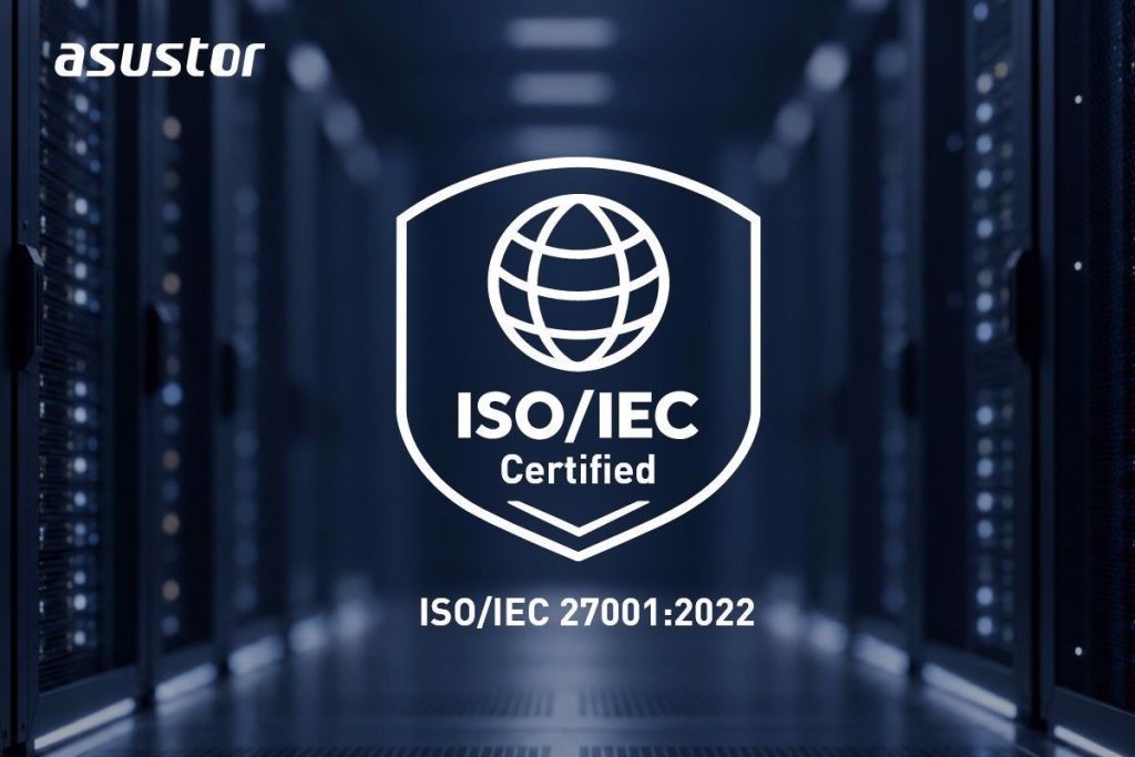 ASUSTOR ottiene la certificazione ISO/IEC 27001:2022 ASUSTOR-Certificazione ISO IEC 27001 2022