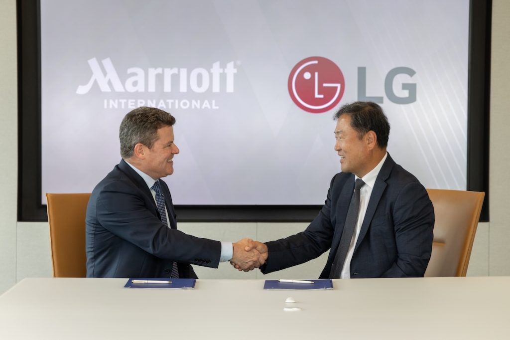 LG ELECTRONICS-MARRIOTT INTERNATIONAL