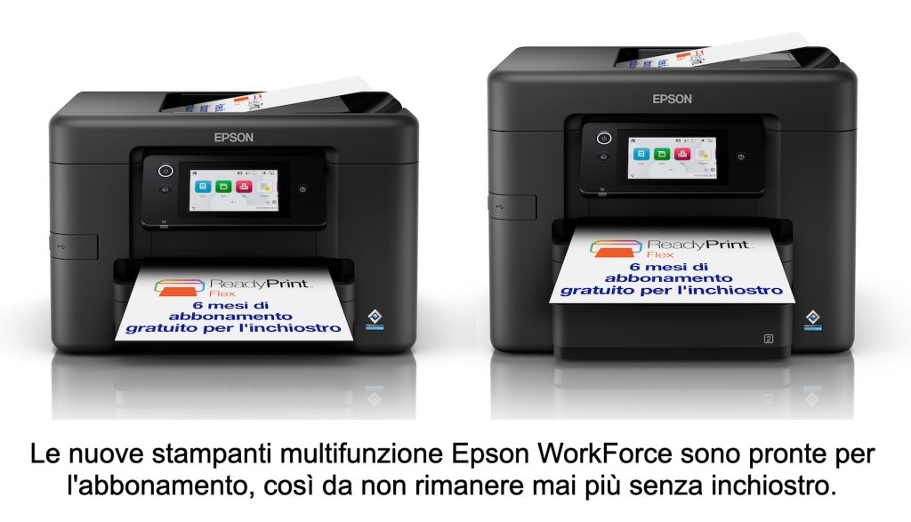 Epson WorkForce: la flotta si allarge Epson WorkForce