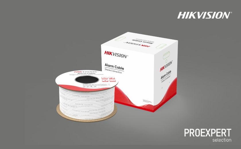 Cavi bianchi Hikvision per allarmi più discreti e sicuri cavi bianchi hikvision