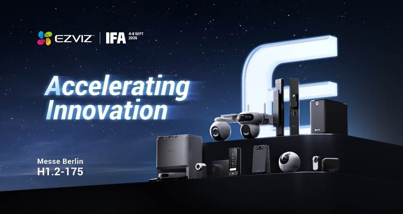 EZVIZ a IFA 2026 per una casa più intelligente, sicura e connessa ezviz-IFA 2026