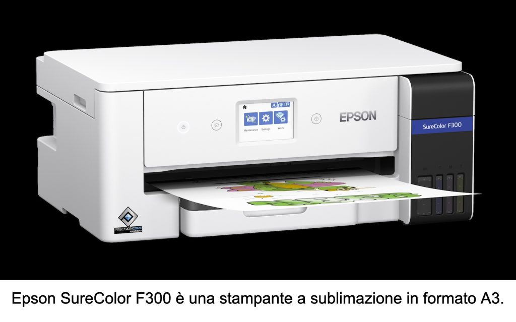 SureColor F300: Epson porta la stampa a sublimazione in formato A3 Epson SureColor F300